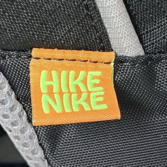 Nike Hiking School Backpack Black Silver Green Bag Padded DJ9677 010 NEW - Picture 5 of 10